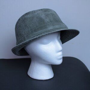 Gray RainierSun Cotton Fedora by Screamer 23"